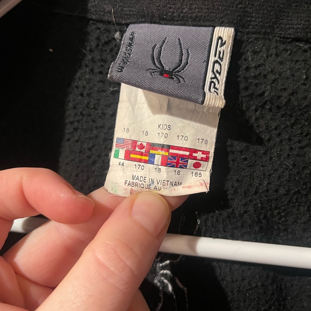 Black snow jacket - Picture 3 of 6
